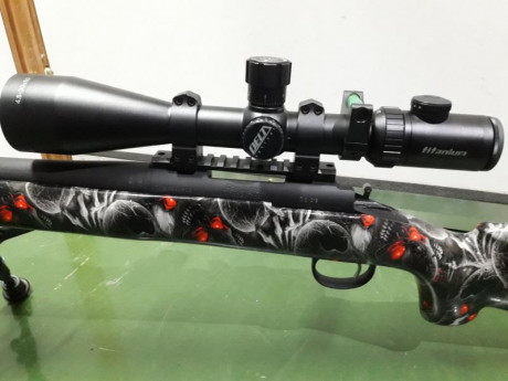 Pues eso, se vende este magnífico visor, apenas sin uso.
Tubo de 30mm, paralaje lateral y correcciones 02