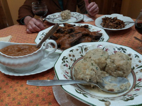 Hoy para comer acelgas hervidas y chuletón de vaca gallega vieja con seis semanas de maduración en cámara 21