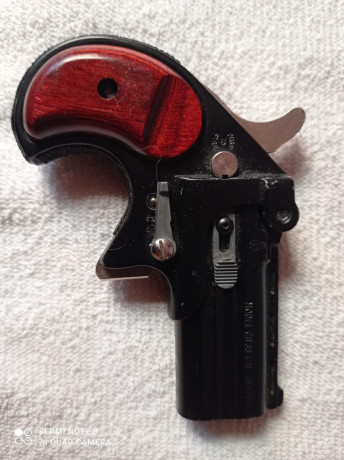 Derringer del calibre 38 special, guiada en A, no se puede guiar para tiro olímpico, pocos tiros, no se 02