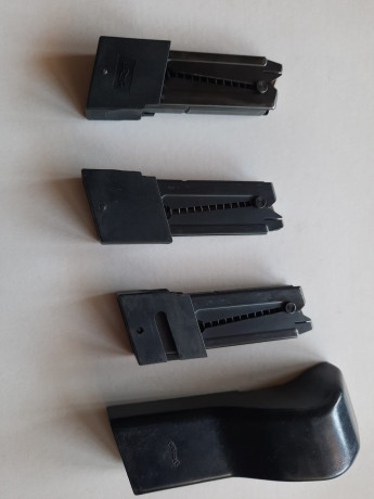 Antes de que me arrepienta, vendo por necesidad un carro .32 wc para pistola Walther GSP expert. Incluye 02