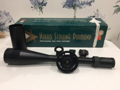 Vendo visor Nikko Stirlin Diamond 10-50x60 Nato en perfecto estado de conservacion y funcionamiento segun 01