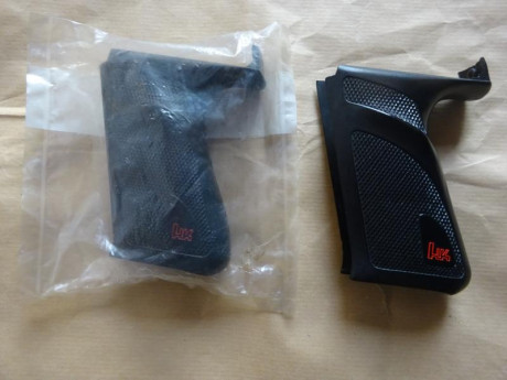Se venden cachas para la pistola H&K P9S,  nuevas sin estrenar , dos unidades en existencias.

Una 11