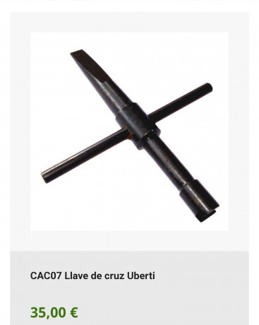 hola.
he perdido la llave para desmontar las chimeneas.
¿alguien sabe si las de Uberti o Pietta pueden 11