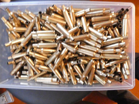 Vendo vainas del 222 rem 
a 20 euros mas portes las 100
500 - 90 euros mas portes

Pasadas por tumber

 00