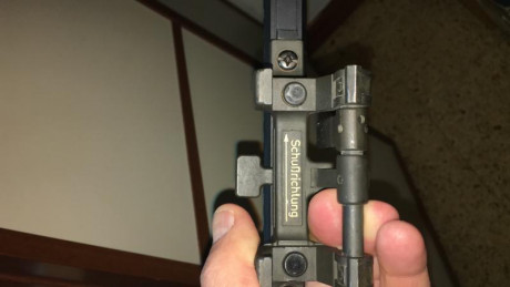 Vendo montura Stanag original de HK procedente de excedentes del ejército alemán . Equipada con carril 00