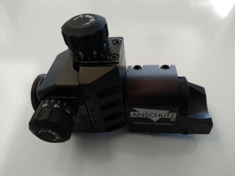 Hola compañeros,

Vendo diopter Anschutz modelo 7002/20, el de 20 clicks. 

Estado: muy bueno. 

Precio: 02