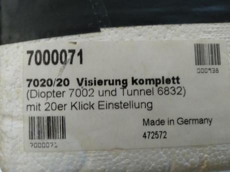 Hola compañeros,

Vendo diopter Anschutz modelo 7002/20, el de 20 clicks. 

Estado: muy bueno. 

Precio: 00