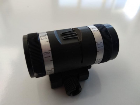 Hola compañeros,

Vendo Anschutz Duo Iris Front Sight. Aperturas 4.3-5.7 y 7.3-8.7

Estado: Muy Bueno

Precio.- 01