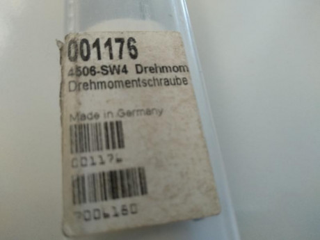 Hola compañeros,

Vendo llave dinamométrica Anschutz

Estado: Muy bueno.

Precio.- 60 euros con envío 02