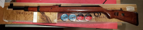 pongo a la venta mi carabina mauser K98 en calibre 5,5 mm. se encuentra en perfecto estado de funcionamiento, 01