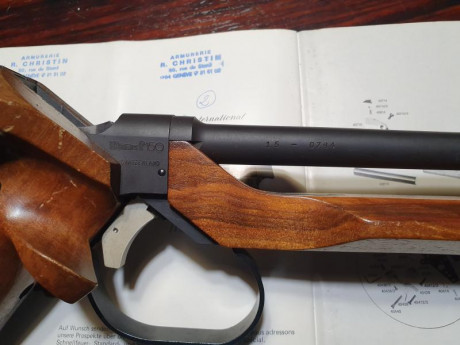 Vendo pistola libre de marca Hammerli modelo 150, en perfecto estado, con gran precisión y exactitud.
Edición 00