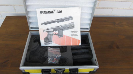 Muy a mi pesar vendo mi HAMMERLI 280 calibre 32 que va de maravilla y estéticamente y mecanicamente va 00