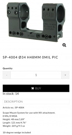 Es el modelo alto, ideales para visores de campana grande (más de 56 mm.), para gente muy grande y que 02