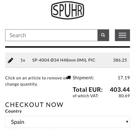 Es el modelo alto, ideales para visores de campana grande (más de 56 mm.), para gente muy grande y que 01