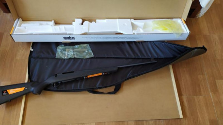 Se vende un Tikka t3x calibre 6.5 Creedmor.
Esta nuevo, no se ha utilizado y con la caja, pegatinas y 02