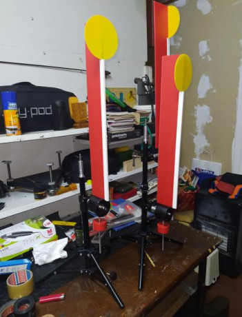 No incluye el trípode. Fabricada en inox u delrin 70€ 100