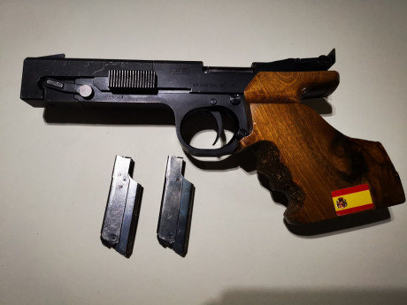 Por dejar el tiro de arma corta me desprendo de alguna de mis armas 
Tesro cal. 22 en perfecto estado 00