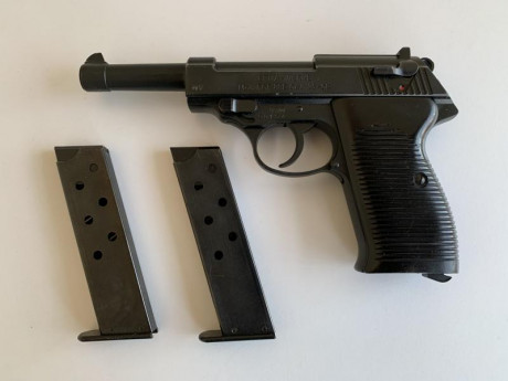 Vendo pistola detonadora EGP 88E en calibre .35 del fabricante Erma-Werke. Una de las mejores replicas 101