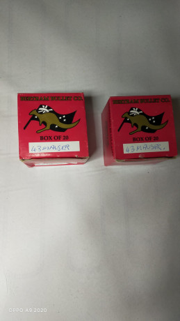 Hola vendo vainas 43 mauser nuevas tengo 2 cajas de 20 unidades .pido por unidad 5 eu atiendo WhatsApp 12