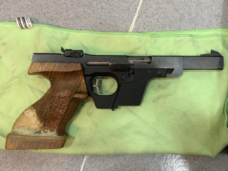 Vendo WALTHER GSP cal 22Lr + Cañon 32 sw 
2 cargadores del 22.
2 cargadores del 32.
Grupo de disparo montado 00