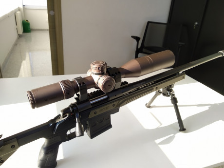 Buenos días.

Vendo este arma:
Bergara B14 Varmint 6.5 Creedmoor.
Cañón de 24"
21,5mm de diámetro.
Rosca 01