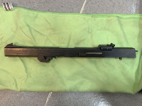 Vendo WALTHER GSP cal 22Lr + Cañon 32 sw 
2 cargadores del 22.
2 cargadores del 32.
Grupo de disparo montado 70