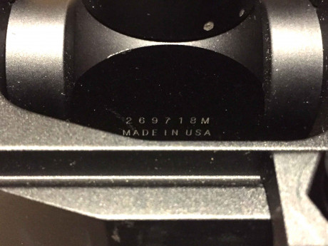 VENDIDO
Impecable, muy poco uso. Excelente óptica PROFESIONAL estadounidense, la que emplean muchos grupos 02