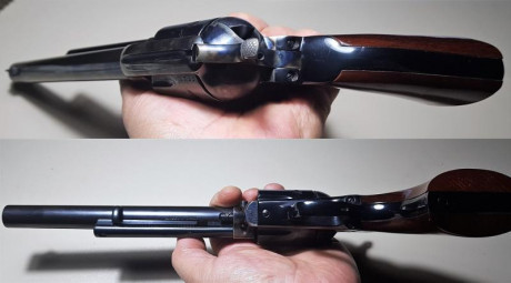 Se trata del clásico de 7½” de cañón que se usa extensivamente para Piñal, pero tiene una ventaja especial 01