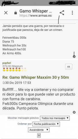 En primer lugar quiero pedir disculpas por saltarme el conducto reglamentario y no pasar antes por la 160