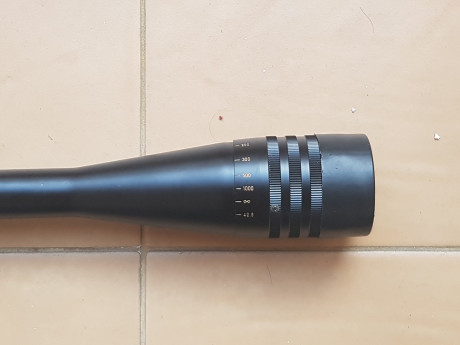Hola a to2, vendo visor Weaver T26 por 500€ transporte incluido solo a estado montado en una carabina 00