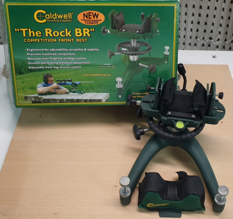 Se vende torreta marca Caldwell modelo The Rock BR  tal cual veis en la foto 140€.
  Vendida torreta Caldwell 00