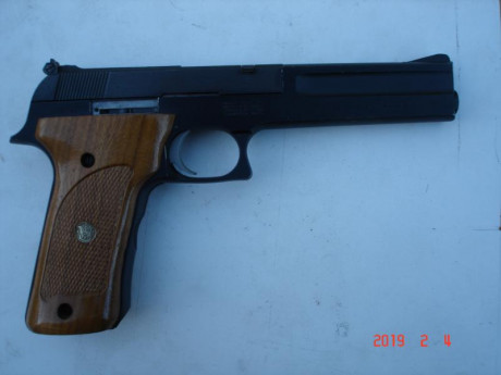 VENDO PISTOLA SMITH WESSON CALIBRE 22 LR MODELO 422 EN PERFECTO ESTADO DE USO Y CONSERBACION.
CON 1 CAGADOR.
PRECIO 02