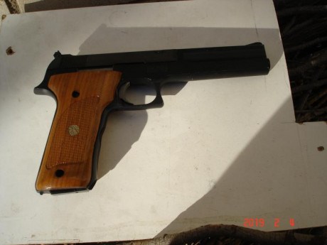 VENDO PISTOLA SMITH WESSON CALIBRE 22 LR MODELO 422 EN PERFECTO ESTADO DE USO Y CONSERBACION.
CON 1 CAGADOR.
PRECIO 01