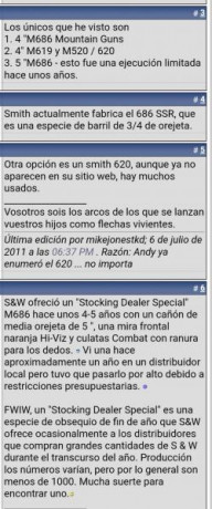 Buenas compañeros. Tengo una duda al respecto de un revolver que acabo de adquirir. Estoy a la espera 91