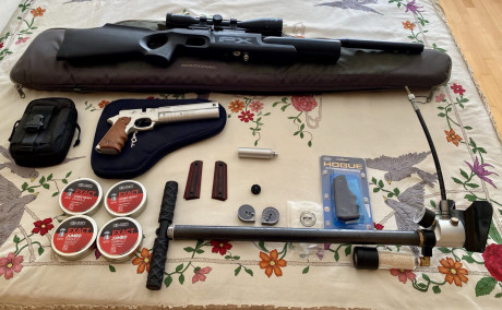 Buenos días compañeros hace menos de un año compre la carabina y la pistola con mucha ilusión y ganas 00