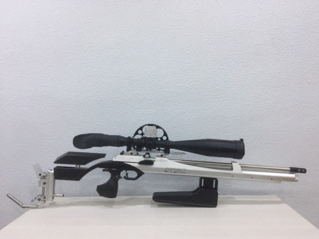 Vendo Steyr LG 110 perfecto estado,impecable.
Extras, sobre carril weaver,Rabera MEC Free position.moderador 02
