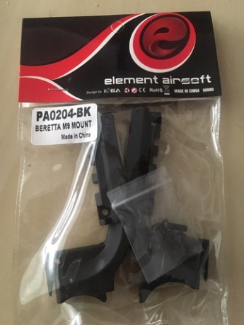 Polímero ABS construido.

Carril extensión de 20 mm SIF para Beretta M9

Para la instalación de linternas/láseres 00