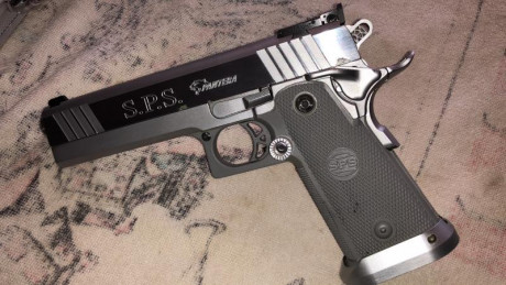 Hola a todos , vendo preciosa pistola SPS en calibre 38 SA TIene muy poco tiros Esta Nueva ! acabada en 11