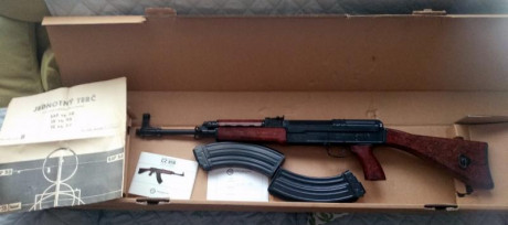VENDIDO, para información de los demás interesados.

Buenos días.
Pues eso vendo CZ858, que está nuevo 02