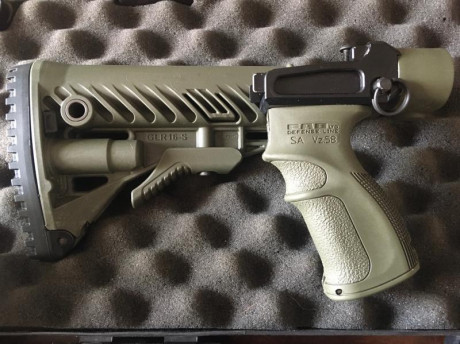 VENDO CSA VZ58 SPORTER TACTICAL COMPACT, en calibre 222 Remington, en perfecto estado, con mínimo uso, 01