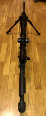 Se vende rifle tikka t3 tac 308 Win, como nuevo, apenas usado, menos de 300 tiros.
Se vende con un pequeño 20