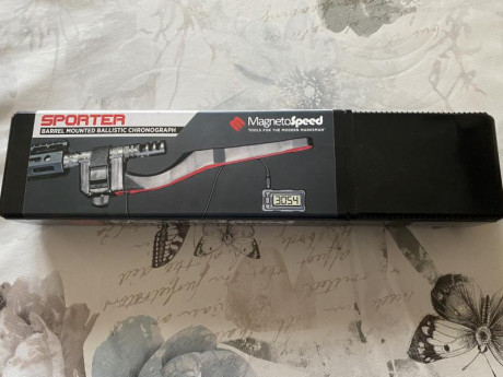 Hola, vendo Magnetospeed Sporter, solo usado una vez.
Está nuevo, comprado en España. Su precio 150€+ 00