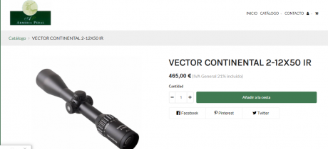 Hoola a todos de nuevo, vuelvo por estos lares porque me he pillao un Vector Optics Taurus en rebajas 40