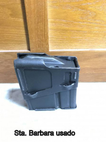 Vendo cargadores usados para CETME C, de 10 cartuchos, mecanizado a partir de uno de 20, probados y correcto 01