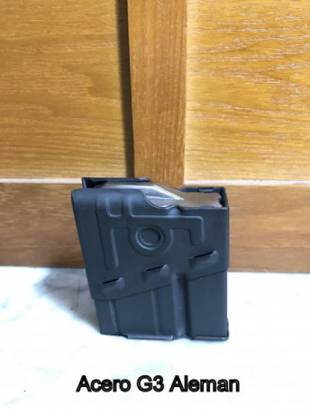 Vendo cargadores usados para CETME C, de 10 cartuchos, mecanizado a partir de uno de 20, probados y correcto 50