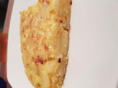 Hoy para comer acelgas hervidas y chuletón de vaca gallega vieja con seis semanas de maduración en cámara 140