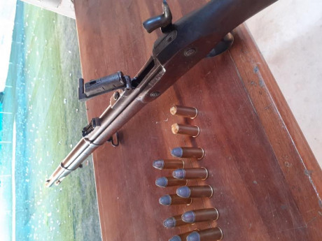 Pongo a la venta este fusil corto berdan español. Creo que la denominación es carabina rayada de cazadores 20