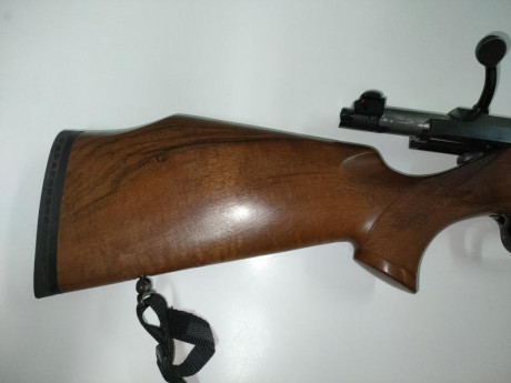 Buenas.
Vendo Mauser 66 M , el monogatillo con el pelo en la garganta, en calibre 30,06 con monturas COMPLETAS 12