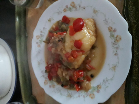 Hoy para comer acelgas hervidas y chuletón de vaca gallega vieja con seis semanas de maduración en cámara 110