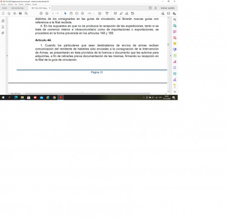 Hola,desde ayer que mi armero me ha dicho que mi rifle s llegado a la intervención de armas.
Resulta que 41